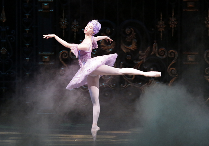 As Lilac Fairy in The Sleeping Beauty. Photo by Damir Yusupov.