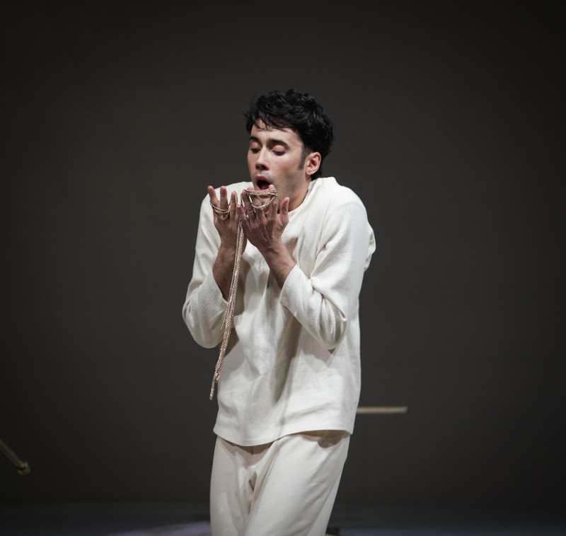 Azamat Tsaliti as Zurga. <br>Photo by Pavel Rychkov.