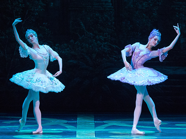 As Lilac Fairy in The Sleeping Beauty. Olga Smirnova as Princess Aurora.Photo by Mikhail Logvinov.