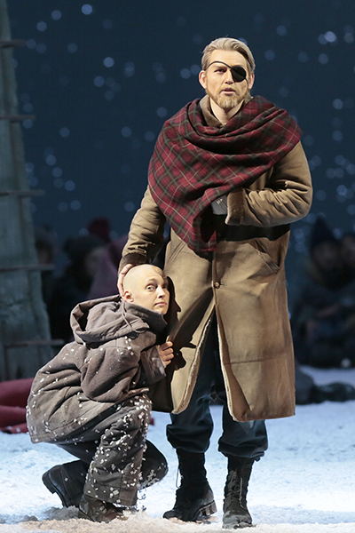 As Tsar Berendey in The Snow Maiden.  Photo by Damir Yusupov.