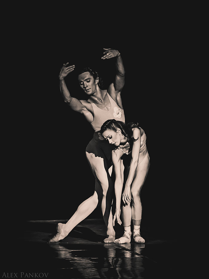 Ekaterina Berezina as Eve.<br/>Nikolai Chevychelov as Adam.<br/>Photo by Alex Pankov.