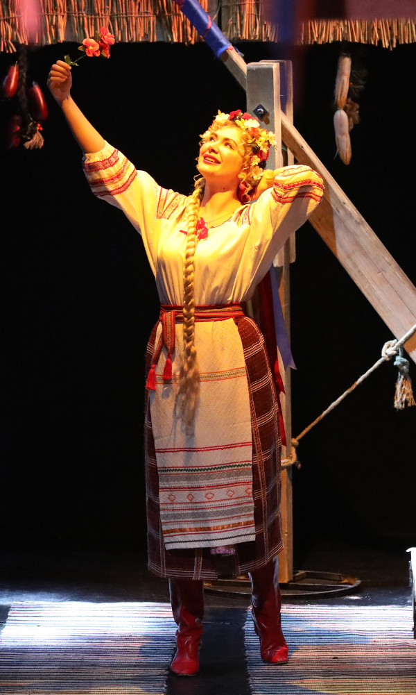 Tatiana Koninskaya as Parasya.<br/> Photo by Vladimir Mayorov <br/> 