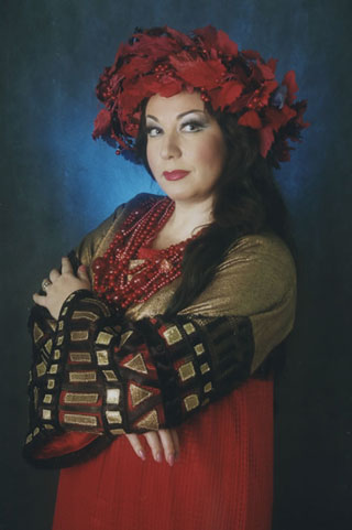 As Kupava in The Snow Maidenat the Bolshoi Theatre.Photo by Larisa Pedenchuk.