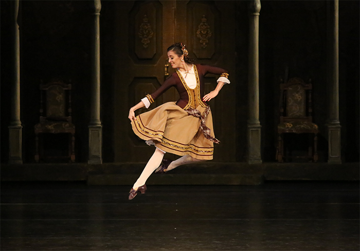 As Effi in La Sylphide. Photo by Damir Yusupov.