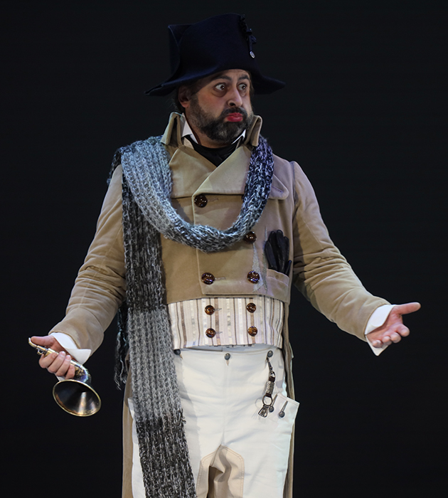 As Basilio in Il Barbiere di SevigliaPhoto by Damir Yusupov.