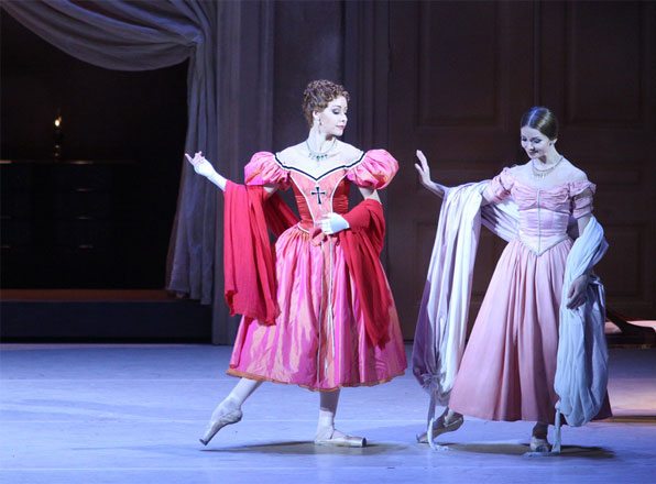 As Florine in Lost Illusions. Evgenia Obraztsova as Coralie.Photo by Elena Fetisova.