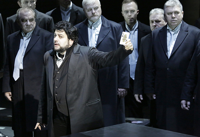 Yusif Eyvazov as Herman.  <br/>Photo by Damir Yusupov.