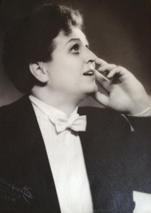 As Alfredo in La Traviata. Photo from the artist's archive.