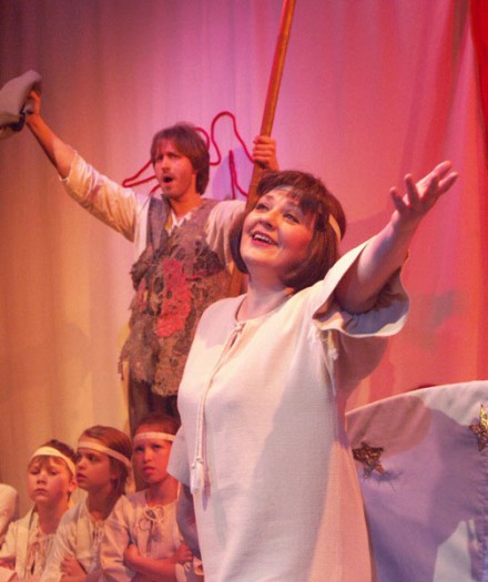 A scene from the performance. <br> Photo: archive of the Boris Pokrovsky Musical Theatre. 