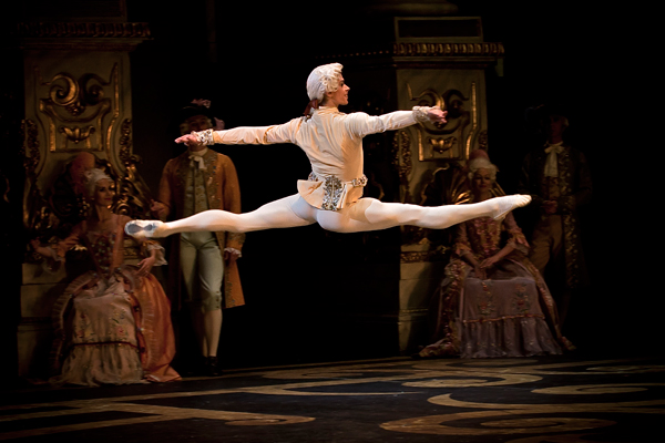 As Prince Desire in The Sleeping Beauty. Photo by David Makhateli.