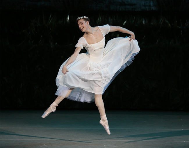 As Classical Dancer in The Bright Stream. Photo by Damir Yusupov.