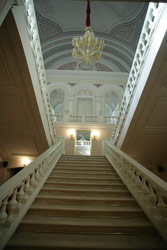 Staircase to the Main Foyer.Photo by Damir Yusupov