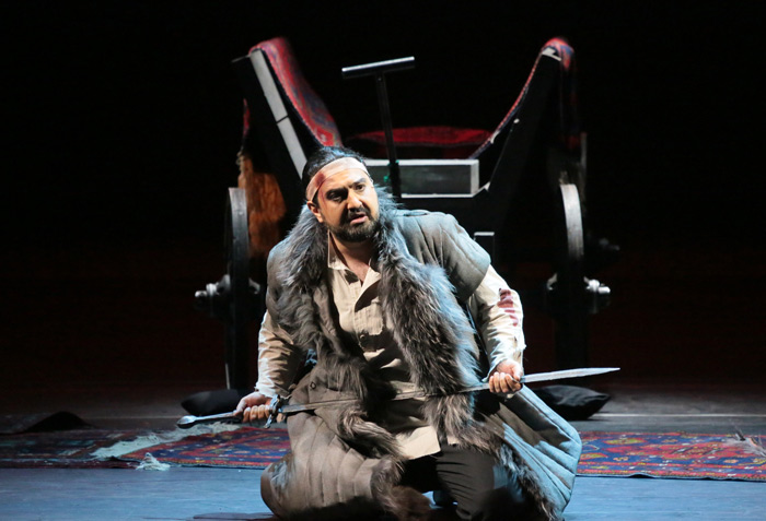 In the title part in Prince Igor. Photo by Damir Yusupov.