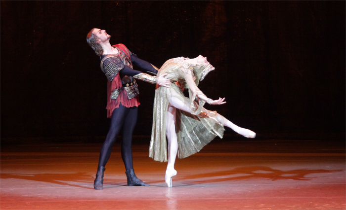 As Anastasia in Ivan Grozny.Alexander Volchkov as Ivan.Photo by Damir Yusupov.