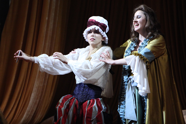 As Octavian in Der Rosenkavalier.Ekaterina Godovanets as Marschallin.Photo by Damir Yusupov.