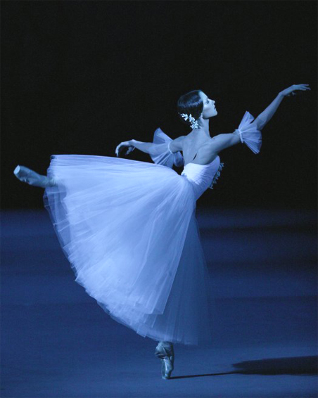 In the title part in Giselle.Photo by Damir Yusupov.