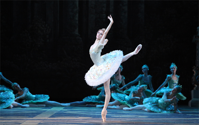 As Aurora in The Sleeping Beauty. Photo by Damir Yusupov.