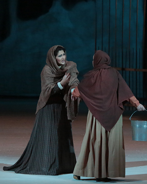 As Mimi in La Boheme. Photo by Damir Yusupov.