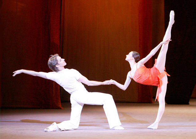 As Rita in The Golden Age.Andrei Merkuriev as Boris.Photo by Damir Yusupov.