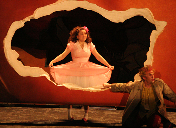 As Pamina in Die Zauberfloete.Photo by Elena Fetisova.