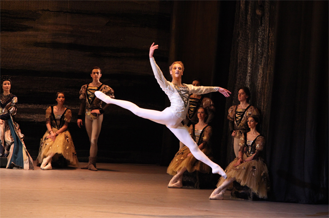 As Prince Siegfried in Swan Lake. Photo by Damir Yusupov.