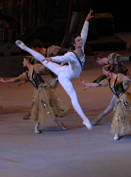 As Prince Siegfried in Swan Lake.Photo by Andrei Melanyin. 