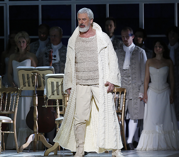 As King Rene in Iolanta.  (Sergey Zhenovach production).Photo by Damir Yusupov.