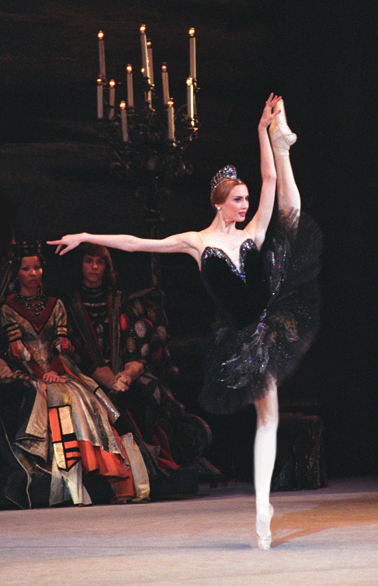 As Odile in Swan Lake.Photo by Nadezhda Bausova.