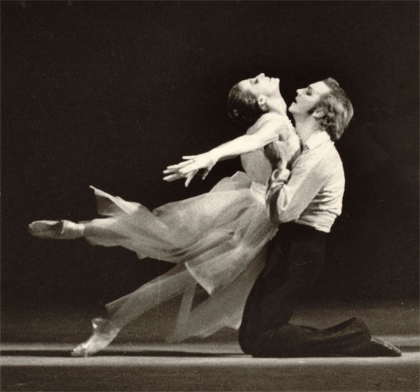 In the title part in Anna Karenina.Maris Liepa as Vronsky.Photo by Georgy Soloviev/ from M. Plisetskaya archive.