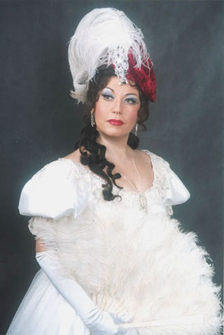 As Tatiana in Eugene Onegin at the Bolshoi Theatre. Photo by Larisa Pedenchuk.