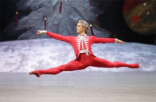 As Nutcracker-Prince in Nutcracker. Photo by Damir Yusupov.