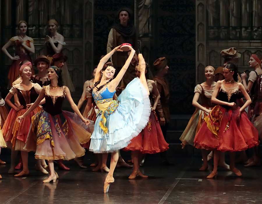 Irina Perren as Esmeralda.<br/>Photo by Marina Mikhailova.