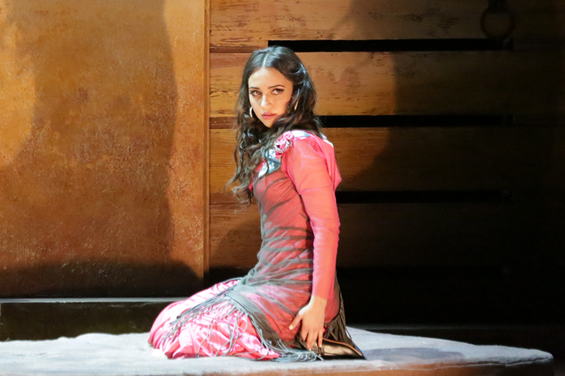 In the title role in Carmen.Photo by Damir Yusupov.