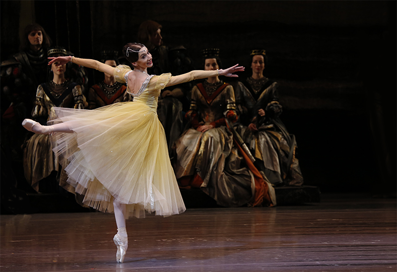 As Friend to Prirnce in Swan Lake. Photo by Damir Yusupov.