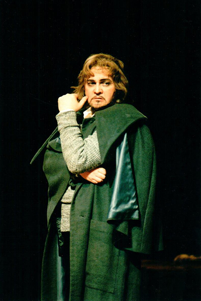 As Collin in La Boheme. Photo by M. Merobov (from the theatre`s museum).