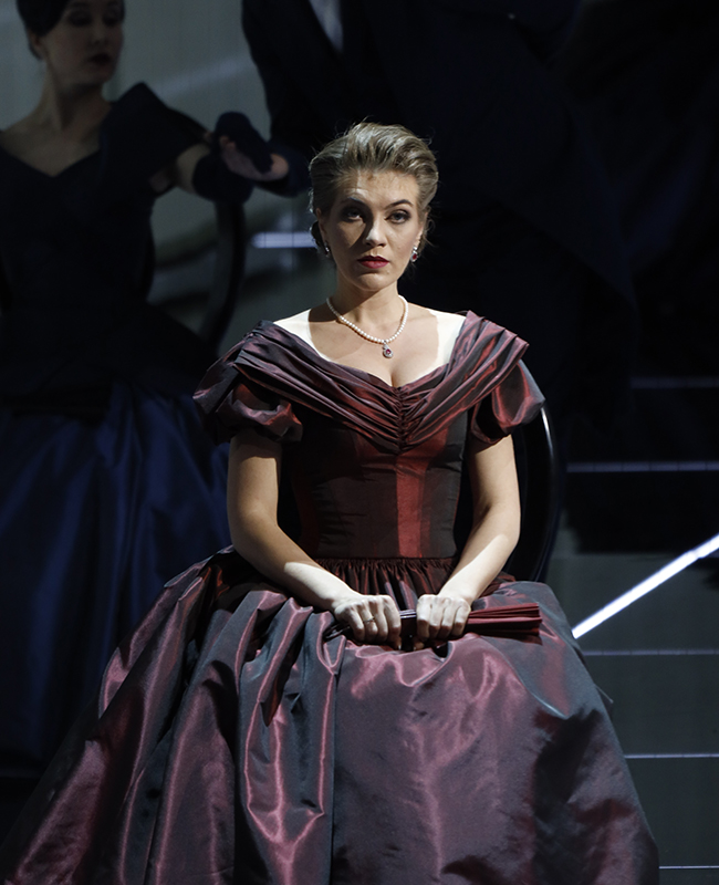 As Tatyana in Eugene Onegin. Photo by Damir Yusupov.