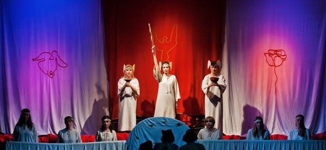 A scene from the performance. <br> Photo: archive of the Boris Pokrovsky Musical Theatre. 