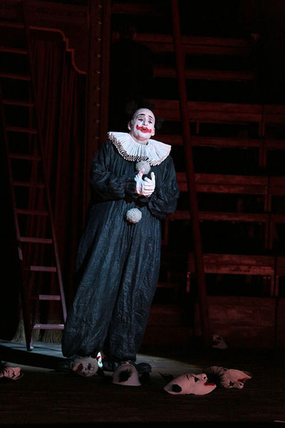 Dimitris Tiliakos as Rigoletto.<br/> Photo by Oleg Chernous.