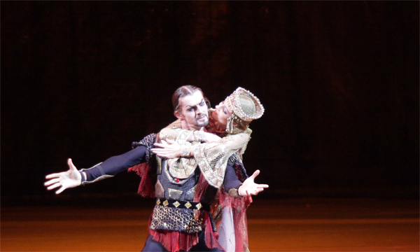 In the title part in Ivan the Terrible. Nina Kaptsova as Anastasia. Photo by Damir Yusupov.