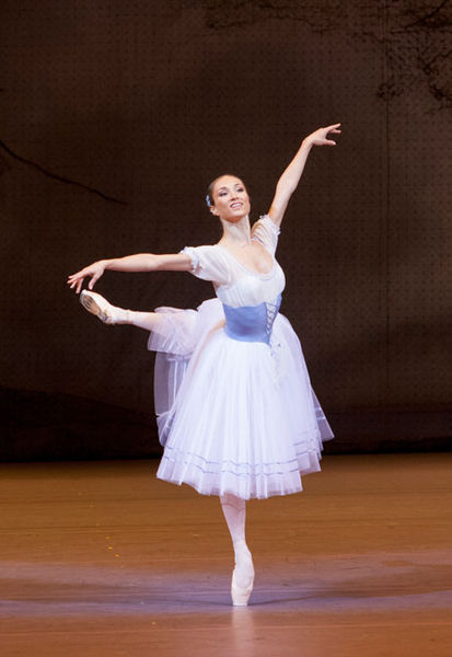 In the title part in Giselle. Photo by Elena Fetisova.