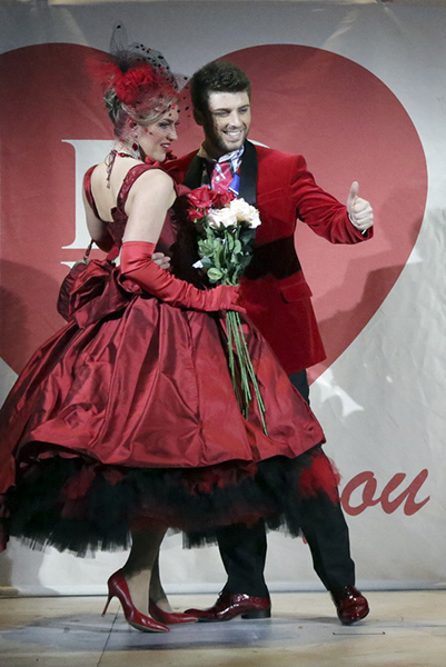 As Count Almaviva in Le Nozze di Figaro. Ekaterina Morozova as Countess. Photo by Damir Yusupov.