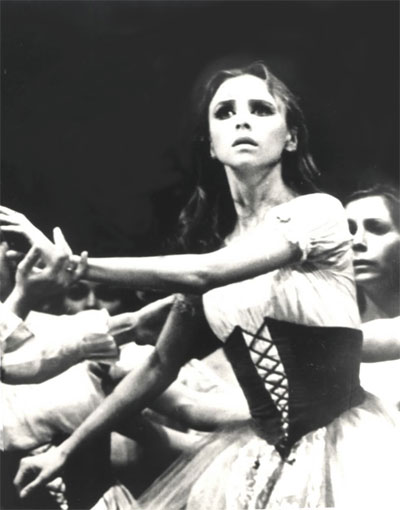 In the title part of Giselle.Photo from the personal archives.