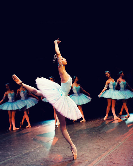 As The Queen of the Dryads in Don Quixote.Photo by Batyr Annadurdyev.