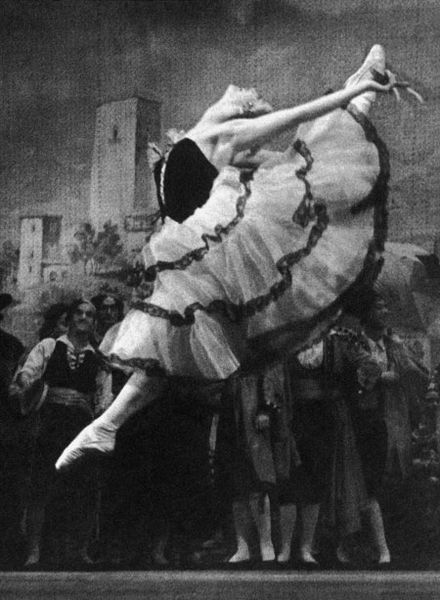 As Kitri in Don Quixote.Photo from M. Plisetskaya archive.