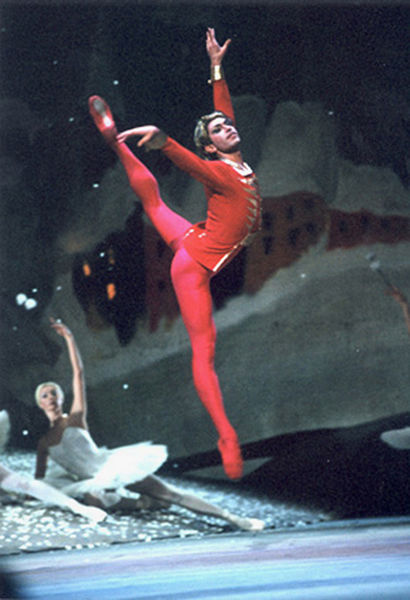 As Nutcracker-Prince in Nutcracker.Photo by Nadezhda Bausova.