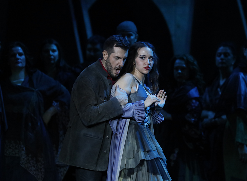 Andrea Caré as Don Jose. <br/>Yulia Mazurova as Carmen.<br/>Photo by Damir Yusupov. 