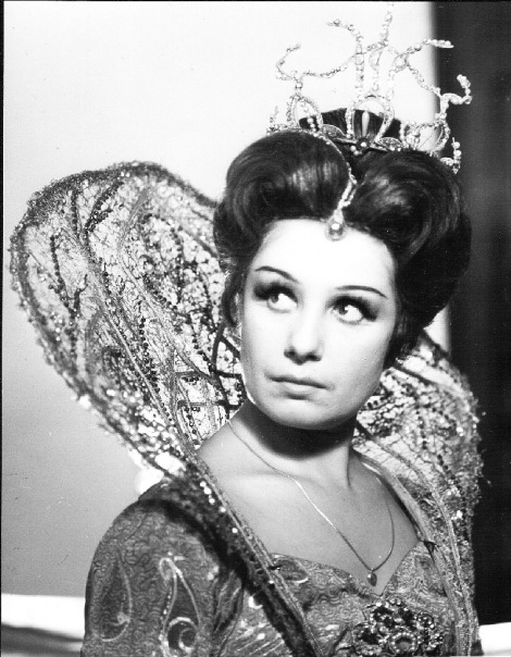 As Marina Mnishek in Boris Godunov.Photo from the artist's archive.