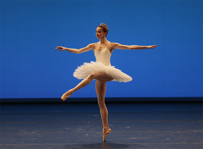 As Ballerina in Etudes. Photo by Damir Yusupov.