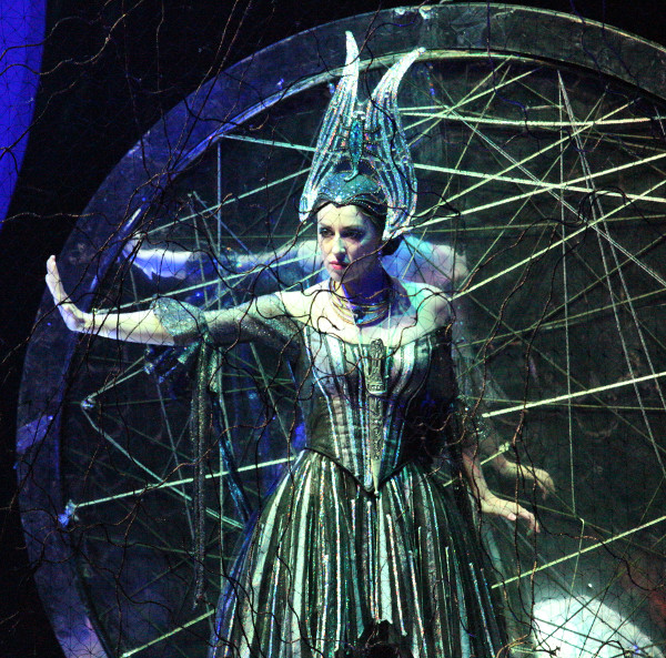 As the Queen of the Night in Die Zauberflöte. Photo by Vladimir Mayorov.