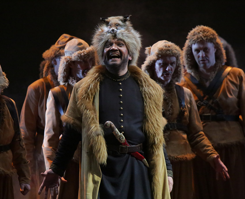 As Khan Konchak in Prince Igor. Photo by Damir Yusupov.